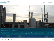 Tablet Screenshot of melta.com